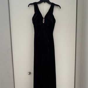 Masquerade Black Maxi Dress